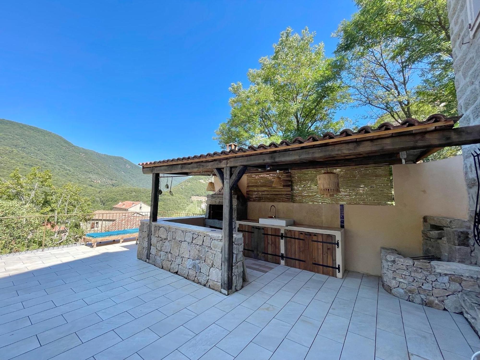 Casa Arena Authentique Maison De Village Avec Piscine Au Coeur De L'Alta Rocca - Zoza 外观 照片