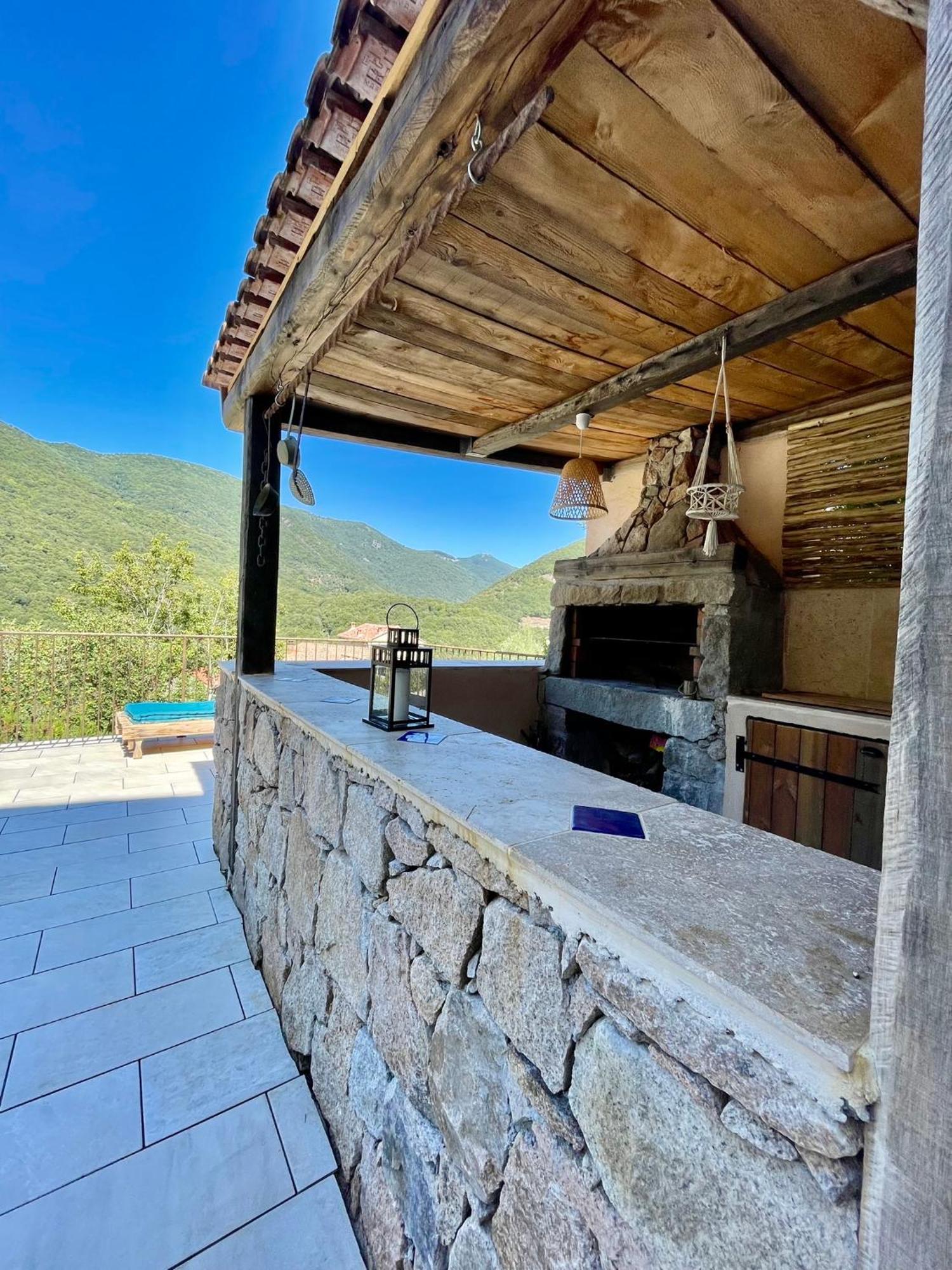 Casa Arena Authentique Maison De Village Avec Piscine Au Coeur De L'Alta Rocca - Zoza 外观 照片