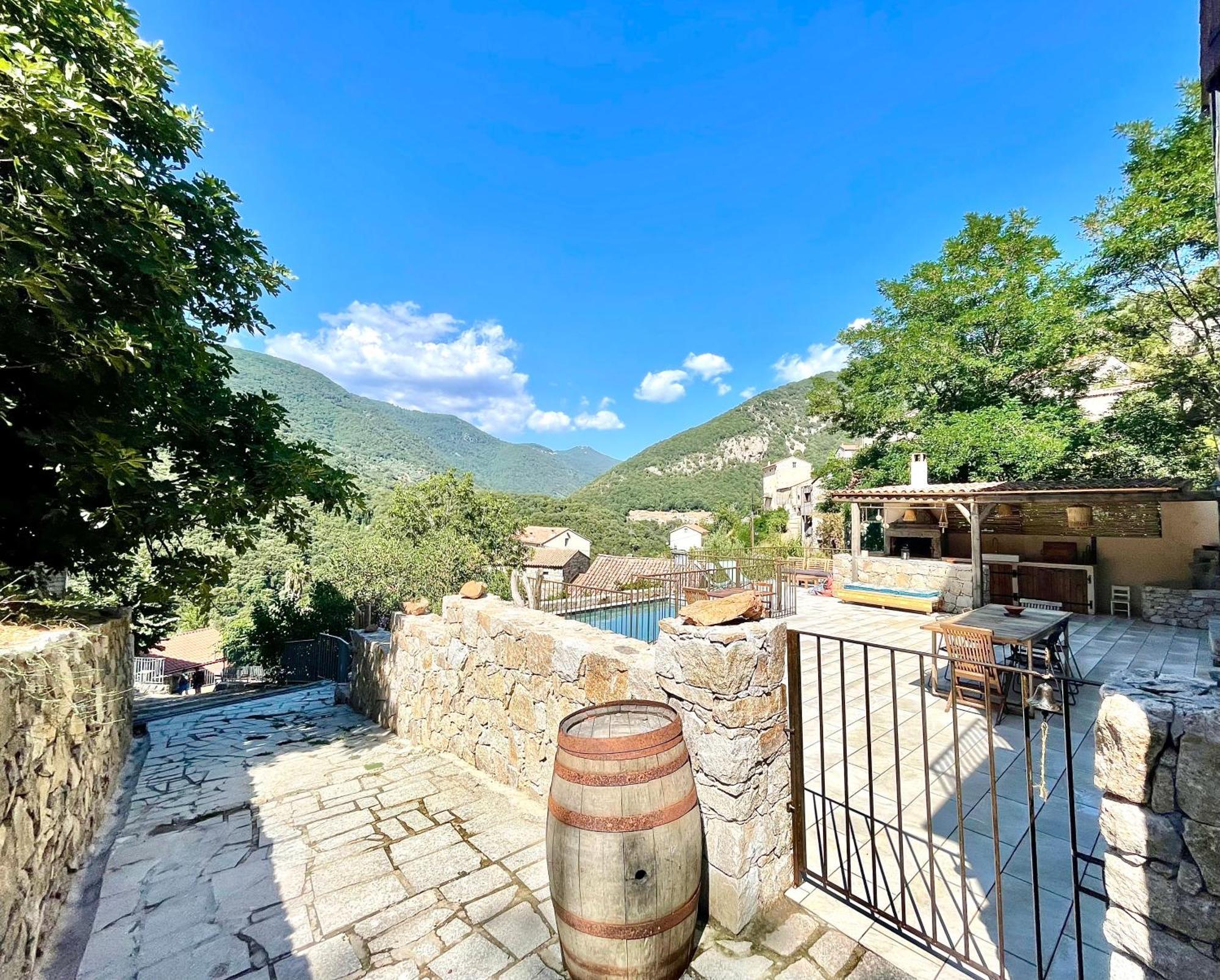 Casa Arena Authentique Maison De Village Avec Piscine Au Coeur De L'Alta Rocca - Zoza 外观 照片