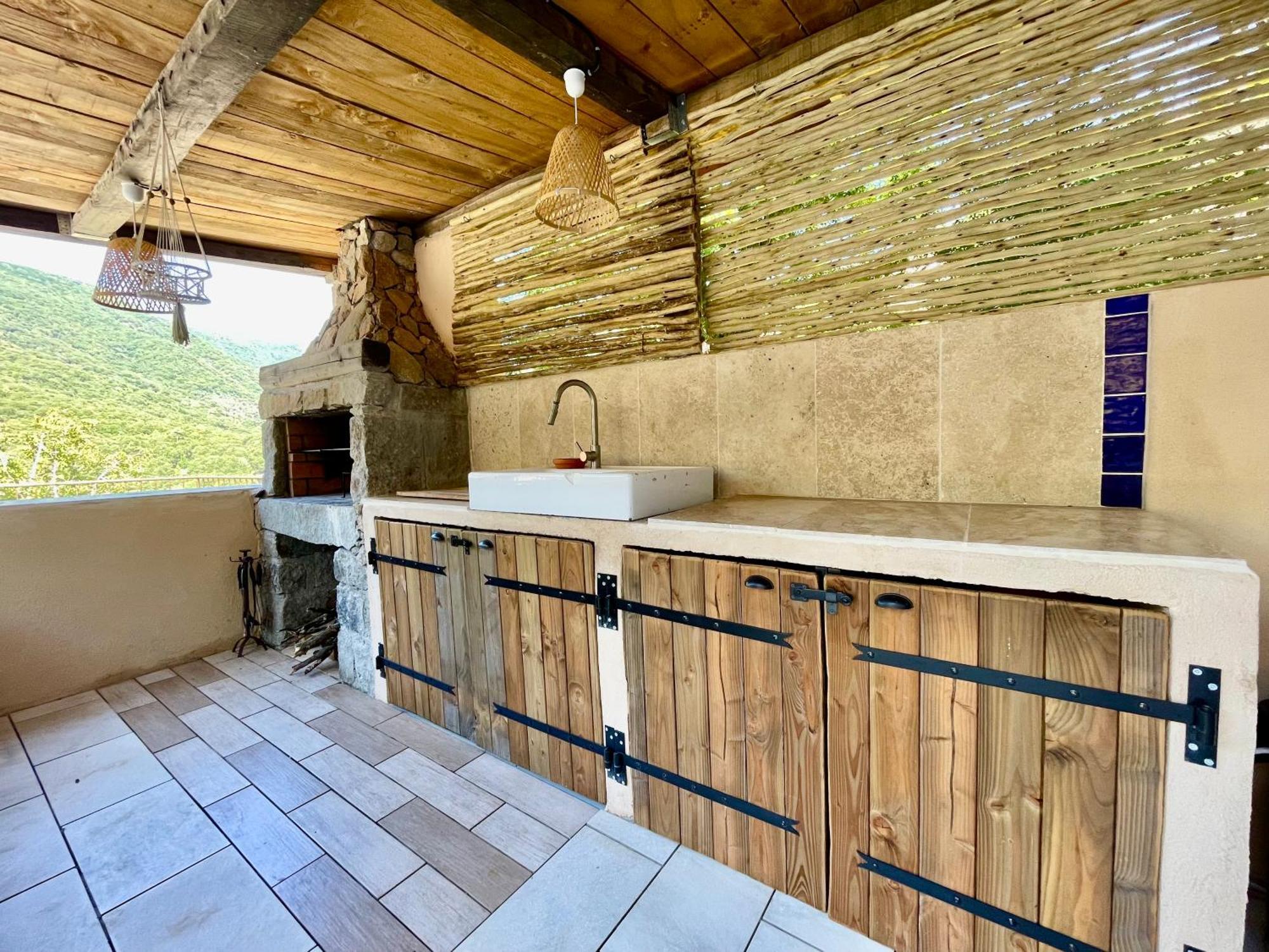 Casa Arena Authentique Maison De Village Avec Piscine Au Coeur De L'Alta Rocca - Zoza 外观 照片