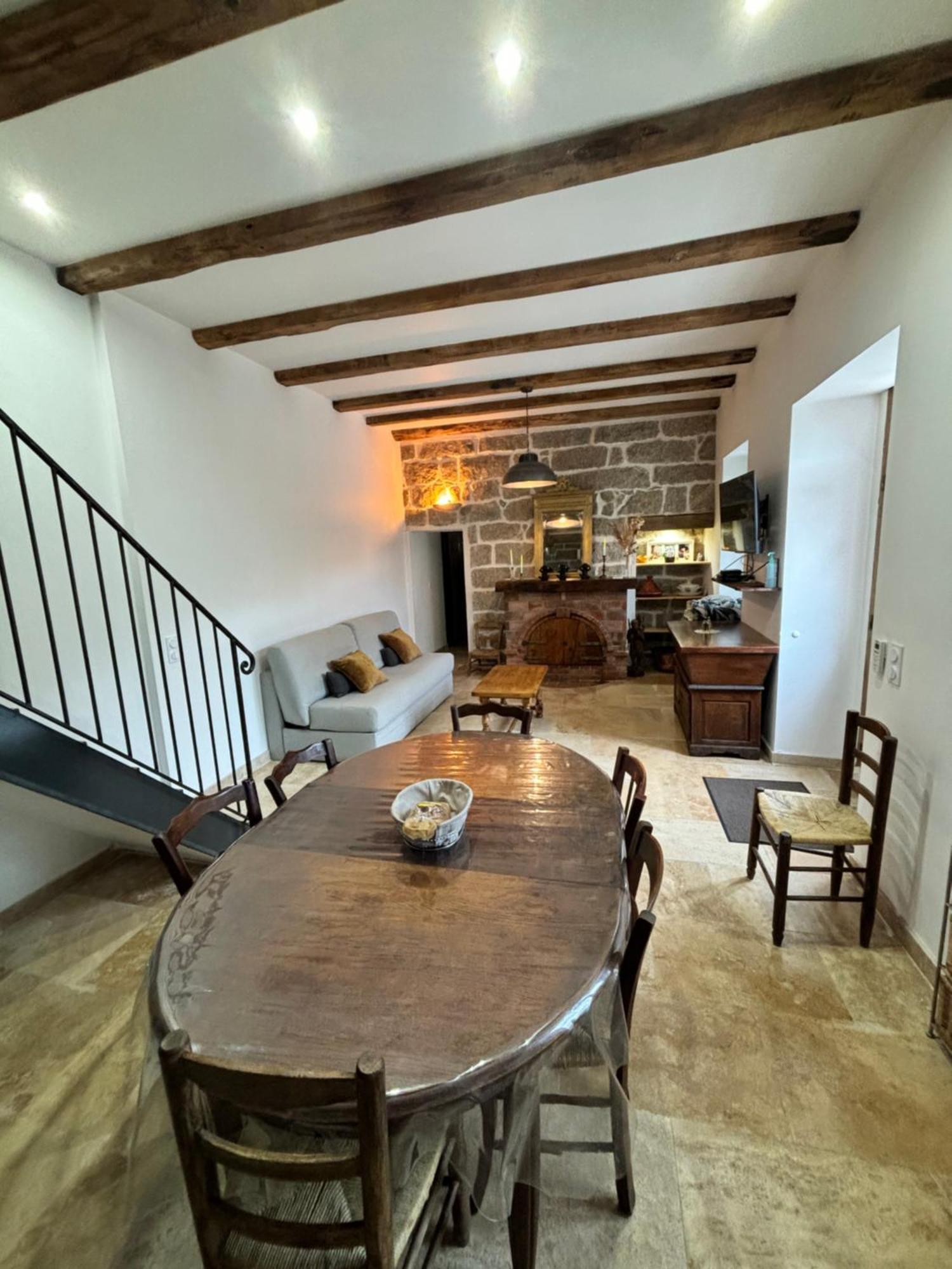 Casa Arena Authentique Maison De Village Avec Piscine Au Coeur De L'Alta Rocca - Zoza 外观 照片