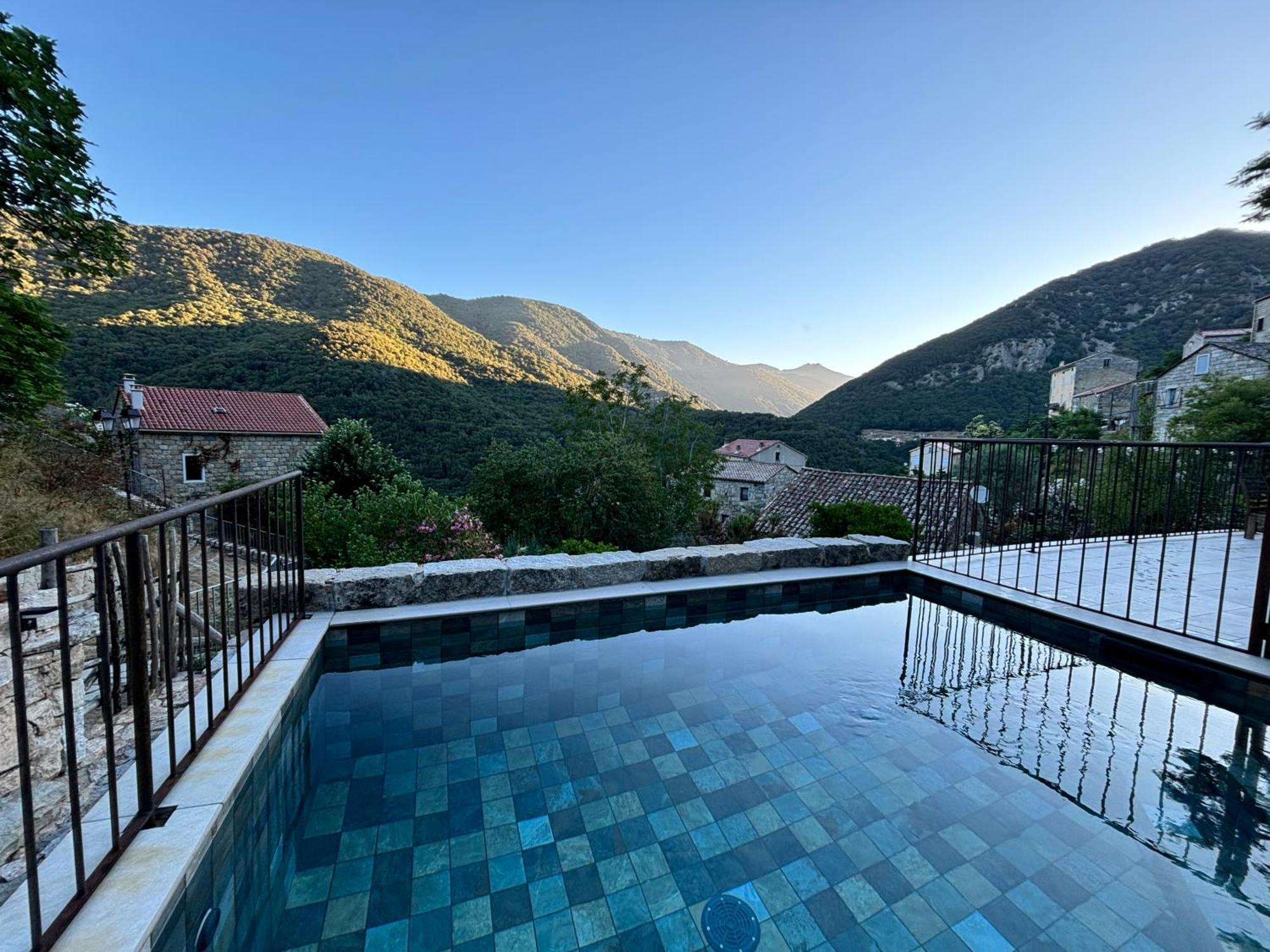 Casa Arena Authentique Maison De Village Avec Piscine Au Coeur De L'Alta Rocca - Zoza 外观 照片